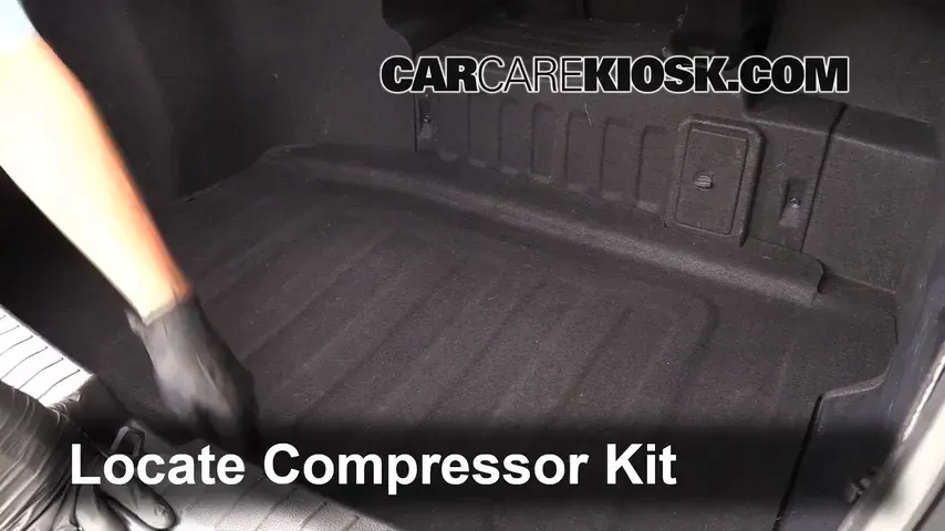 2012 Kia Optima Hybrid 2.4L 4 Cyl. Tires & Wheels Change a Flat Tire